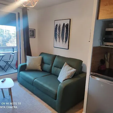 Beau Studio Cabine Cozy Chamrousse Exterior photo